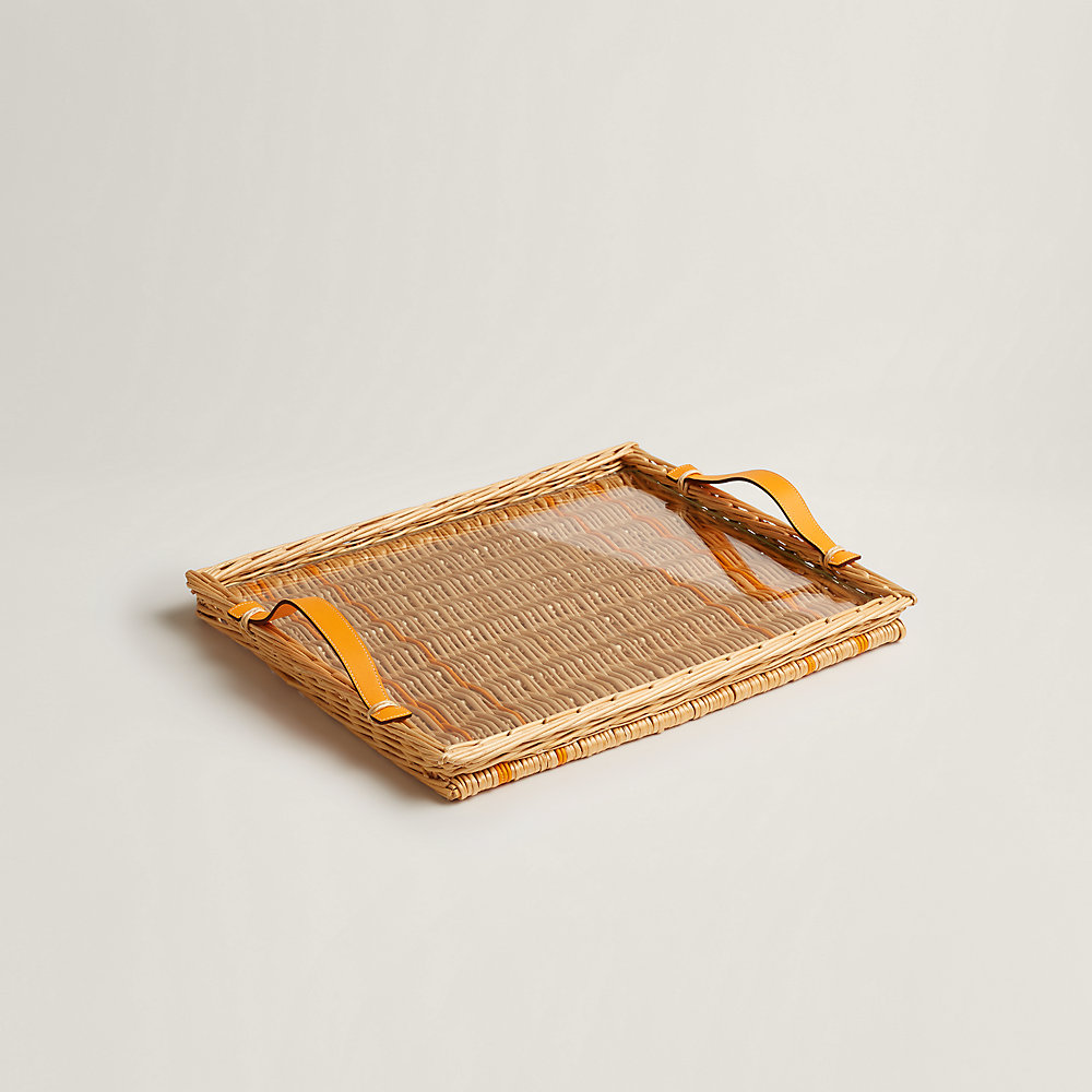 HERMES エルメス ミニトレー 小皿 hommage à l'afrique Oseraie Color tray, small model | Hermès USA